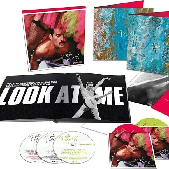 FREDDIE MERCURY NEVER BORING 限定生産 BOX FREDDIE MERCURY NEVER BORING 限定生産 BOX Freddie Mercury